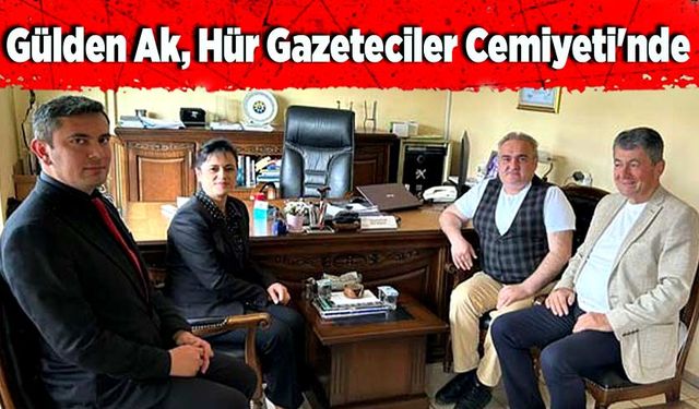 Gülden Ak, Hür Gazeteciler Cemiyeti'nde