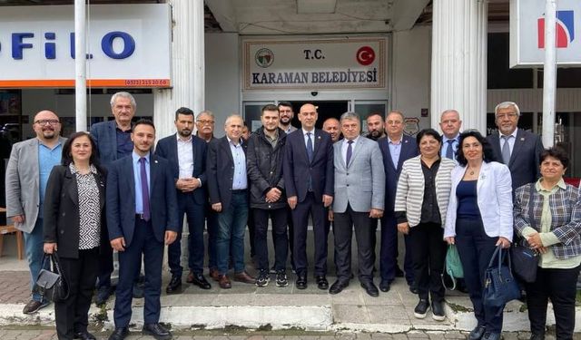 CHP İl Başkanından Belediye Başkanlarına ziyaret