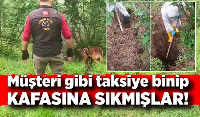 Film sahnesi değil tasarlanmış cinayet: Müşteri gibi taksiye binip kafasına sıkmışlar