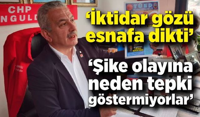 Osman Zaimoğlu; İktidar gözünü esnafa dikti