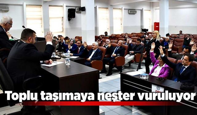 Toplu taşımaya neşter vuruluyor