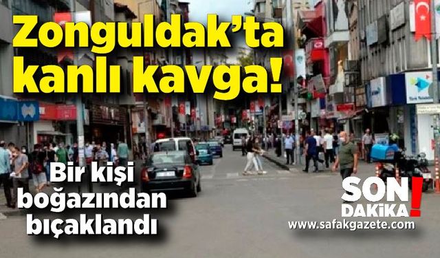 Zonguldak’ta iki grup arasında çıkan kavgada kan aktı