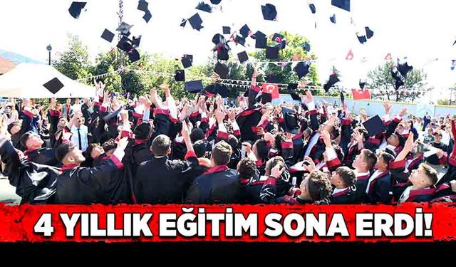 4 yıllık eğitim sona erdi!