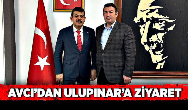 Avcı’dan Ulupınar’a ziyaret