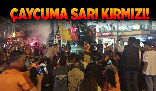 Çaycuma sarı kırmızı!