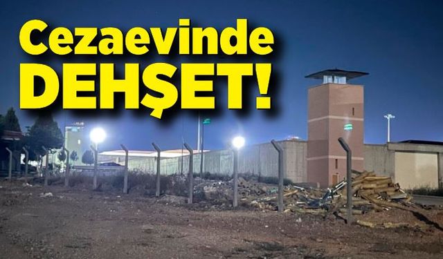 Cezaevinde dehşet! Mahkum kendini yaktı, 4 kişi zehirlendi