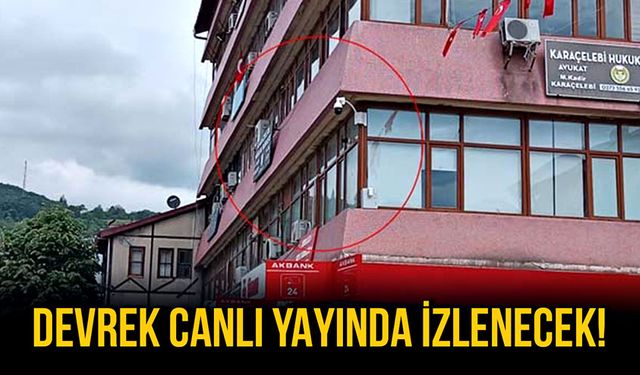 Devrek canlı yayında izlenecek!