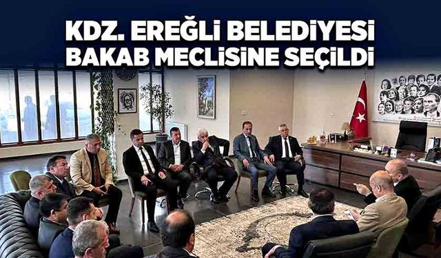 Kdz. Ereğli Belediyesi BAKAB meclisine seçildi