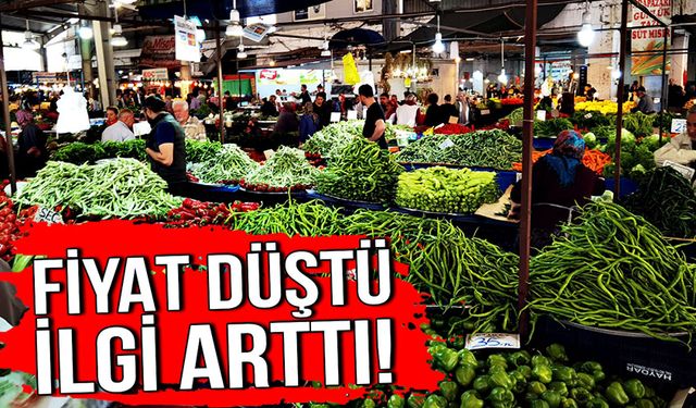 Fiyat düştü, ilgi arttı...