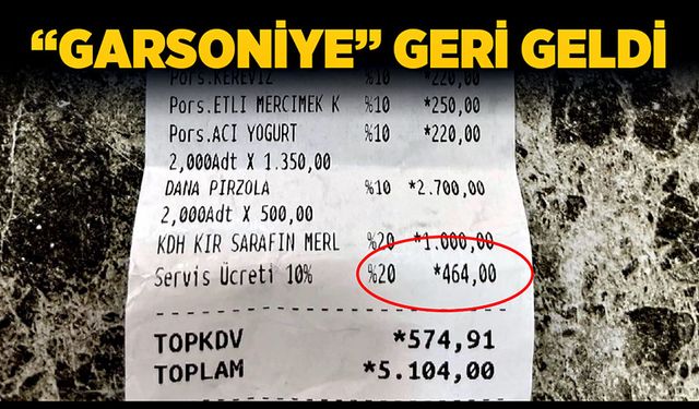 “Garsoniye” geri geldi