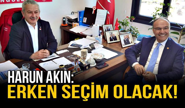 Harun Akın: Erken seçim olacak!