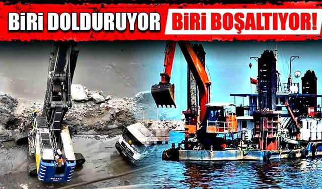 Biri dolduruyor… Biri boşaltıyor!