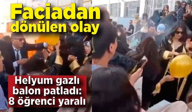 Okulda faciadan dönülen olay; 8 öğrenci yaralandı