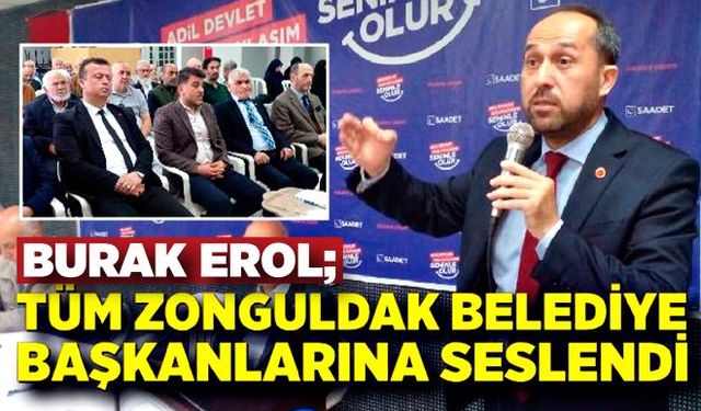 Burak Erol belediye başkanlarına seslendi; Belediye binasının ışıklarını saat 17.00’de söndürmeyiniz