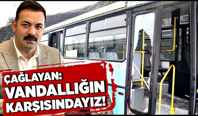 Mustafa Çağlayan: Vandallığın karşısındayız!