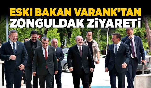 Eski Bakan Mustafa Varank Zonguldak'ta