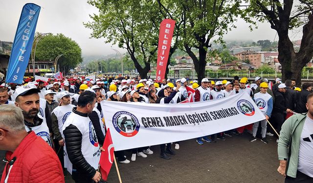 Zonguldak'ta 1 Mayıs İşçi Bayramı etkinleri başladı