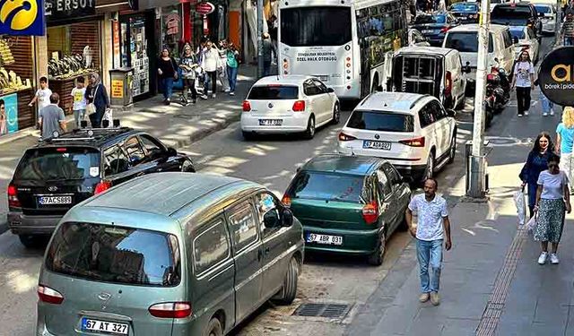 Zonguldak’ta toplam 182 bin motorlu araç var