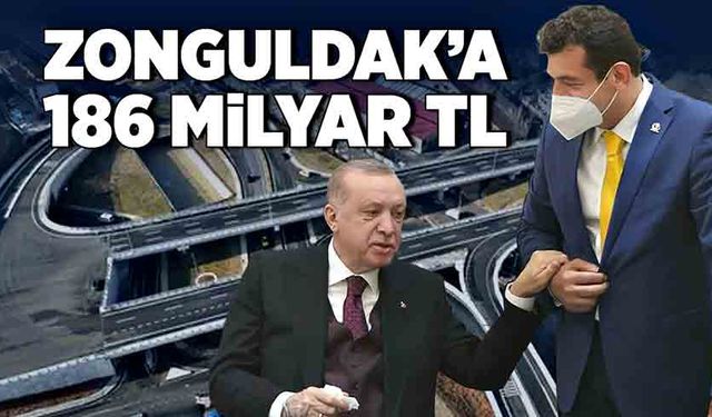 Zonguldak’a 186 milyar yatırım!