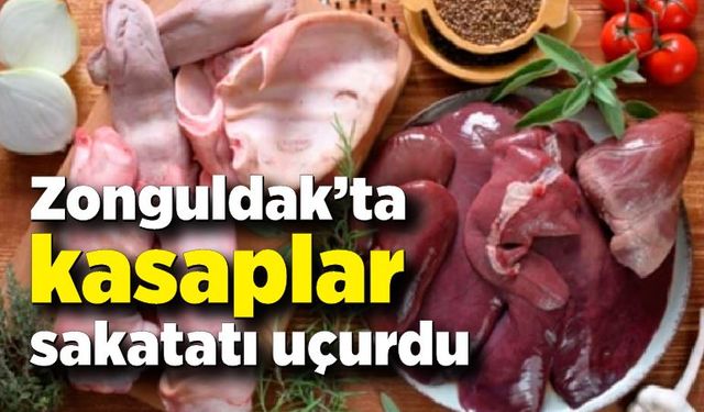 Zonguldak'ta kasaplardan sakatata zam