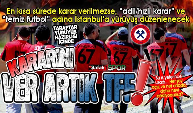 Zonguldak Kömürspor hakkını arıyor... Gerekirse İstanbul’a, TFF'ye kadar yürürüz