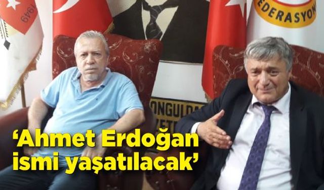 Zonguldak İl Milli Eğitim Müdürü Bozkan: Ahmet Erdoğan ismi yaşatılacak