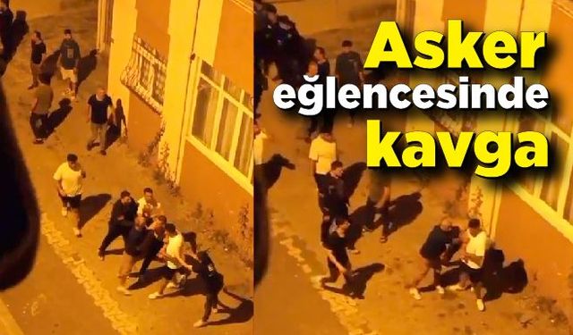 Asker eğlencesinde kavga