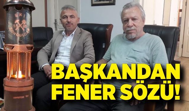 Başkan Veli Köktürk söz verdi!