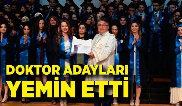 ZBEÜ Tıp Fakültesi mezunları için yemin töreni düzenlendi