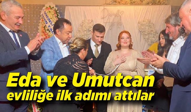 Eda Cinal ve Umutcan Burgucu nişanlandı