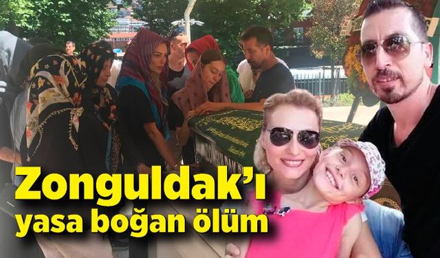 Zonguldak’ı yasa boğan ölüm: Feray Güler son yolculuğuna uğurlandı