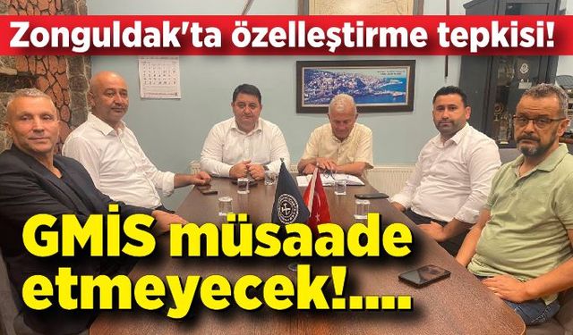 Zonguldak'ta TTK'yı özelleştirme tepkisi: GMİS müsaade etmeyecek!