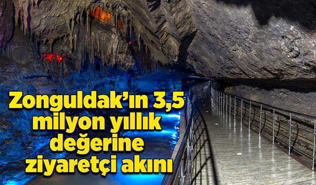 Zonguldak’ın 3,5 milyon yıllık değerine ziyaretçi akını