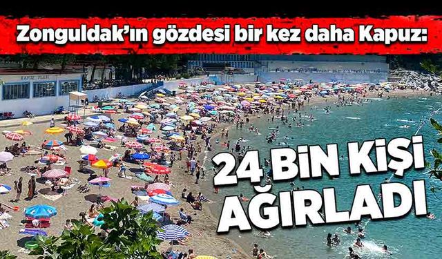 Zonguldak’ın gözdesi bir kez daha Kapuz: 24 bin kişi ağırladı