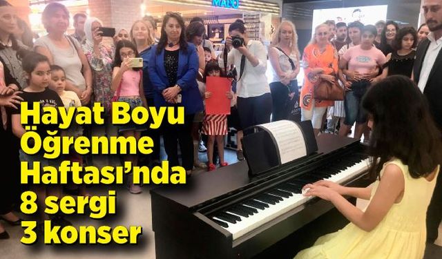 Hayat Boyu Öğrenme Haftası’nda 8 sergi 3 konser