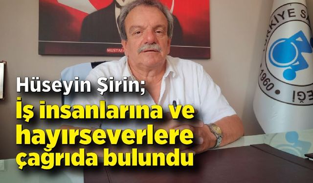 Başkan Hüseyin Şirin Zonguldaklılara destek çağrısı yaptı