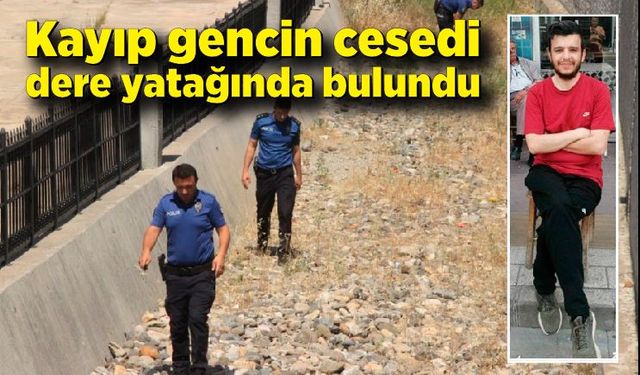 4 gündür kayıp olan genç dere yatağında ölü bulundu