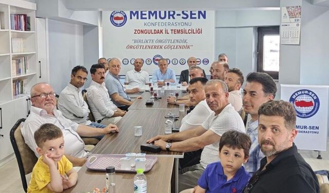 Memur Sen Bayramlaşma programı düzenlendi