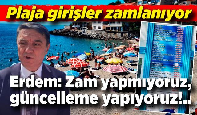 Kapuz plajına girişler zamlanıyor