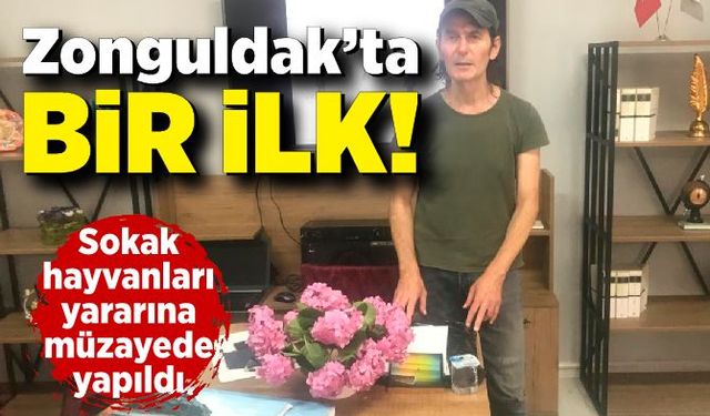 Zonguldak’ta bir ilk: Sokak hayvanları yararına müzayede yapıldı