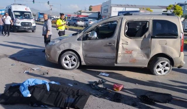 Van'da trafik kazası: 1 ölü, 5 yaralı