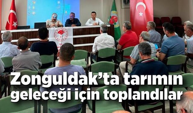 Muhtarlar ile tarımın geleceği hakkında bilgilendirme toplantısı yapıldı