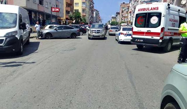 Ereğli'de trafik kazası:1 yaralı