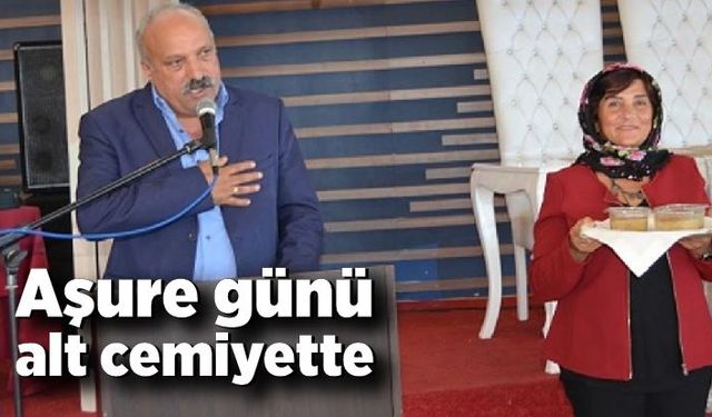 Aşure günü alt cemiyette