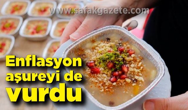 Enflasyon aşureyi de vurdu