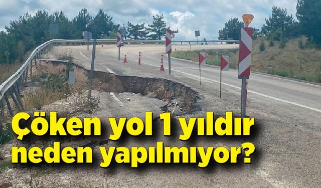 Sürücüler ve vatandaş tepkili! Geçen yıl çöken neden yapılmıyor?