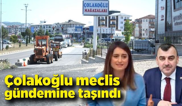 Ahmet Çolakoğlu meclis gündemine taşındı