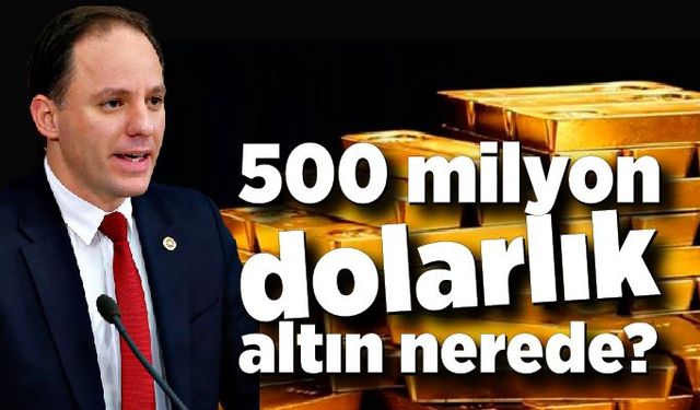 Deniz Yavuzyılmaz: 500 milyon dolarlık altın nerede?