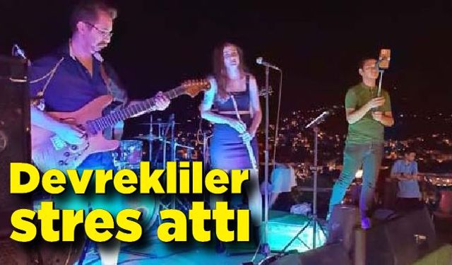 Devrekliler yaz şenlikleri etkinliklerinde stres attı