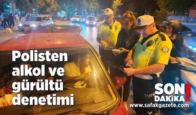 Ereğli’de alkol ve gürültü denetimi yapıldı